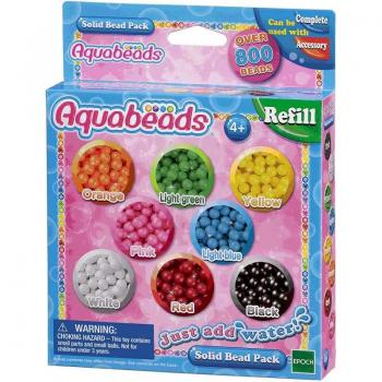 Aquabeads Pack de Abalorios Sólidos