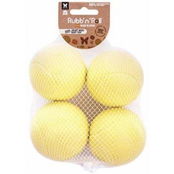 Juguete para perro Rubb'n Soft Martin Sellier (x4) - Juguete suave y resistente para masticar