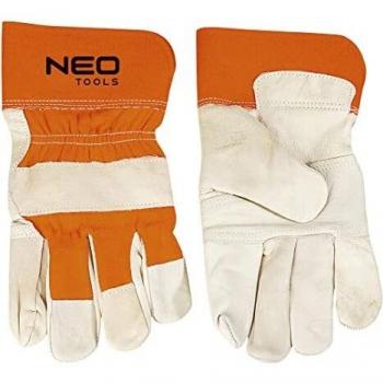 Guantes de trabajo de cuero de vaca NEO TOOLS 10.5 pulgadas 97-602