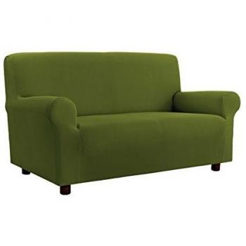 Datex Funda cubre sofà Più Bello Verde oscuro 170/240 x 90 cm