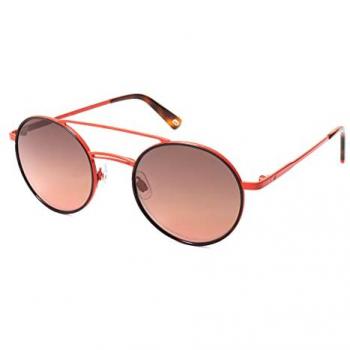 Gafas de Sol Hombre Web Eyewear WE0233A Ø 50 mm, Montura Unisex Adulto, Color Rojo (Rosso LucMarrone Grad), Tamaño de lente Ø 50 mm