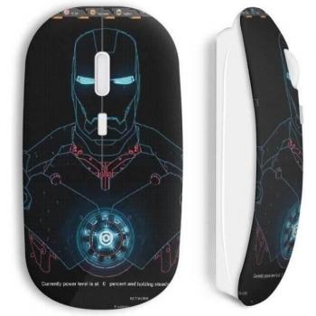 Ratón inalámbrico robot Iron Man