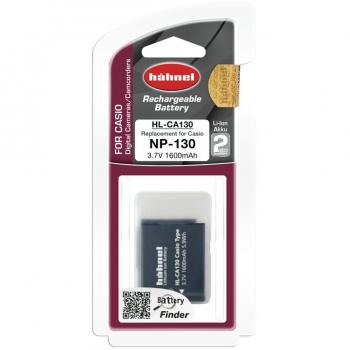 Hähnel HL-CA130 - Batería Li-Ion para Casio NP-130, 7.4V, 1800mAh