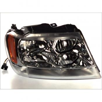 Faro principal derecho DEPO 433-1106R-LDEMC con características de faro delantero, óptica clara, homologado y diseño específico para vehículos