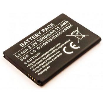 Batería de Repuesto 3000mAh para LG G3
