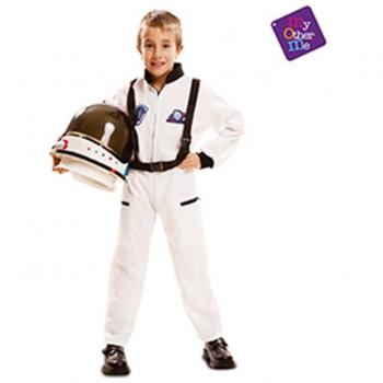 Disfraz para Niños Astronauta Shine Inline, Talla 5-6 Años, incluye traje completo con detalles espaciales y casco