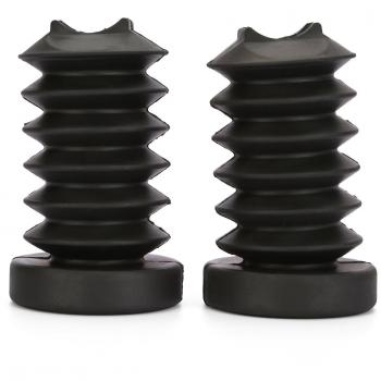 CICMOD Fuelle de Horquilla de Goma a Prueba de Polvo para Harley Davidson Touring FLHR/C, FLHT, FLTRU, FLHX, FLTRX 1997-2013