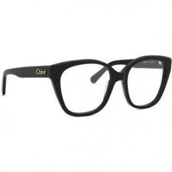 Chloé CH0241O Stylish Optical Glasses, Black, Female, Size: 53 MM