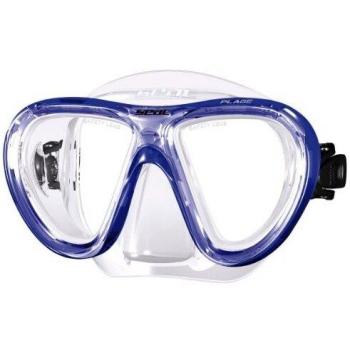 SEAC Máscara Plage S/KL - Gafas de Buceo para niño, Color Azul