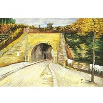 Vincent Van Gogh - Roadway With Underpass, The Viaduct, 1887 Fotomural Autoadhesivo
