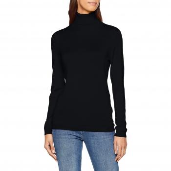 Esprit 098ee1i038, suéter para Mujer, Negro