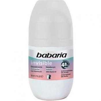Babaria Deodorant Invisible Antiperspirant Roll-On 50 ml