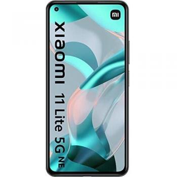Xiaomi 11 Lite 5G NE - Smartphone con Pantalla de 6,55” DotDisplay AMOLED FHD+ de 90 Hz, 6+128GB, Qualcomm Snapdragon 778G, Triple cámara de 64MP+8MP+5MP, Bat 4250mAh, Negro trufa