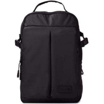 Mochila Grande para Hombre KCB 2950 | Color Negro | Compartimento para Portátil de hasta 15 Pulgadas | Material Vegano con Cremallera