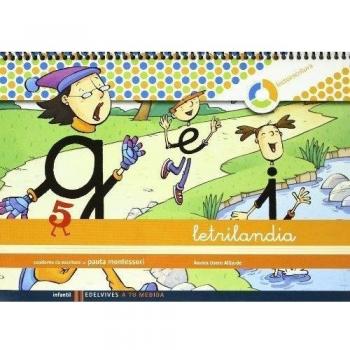 Letrilandia Lectoescritura cuaderno 5 de escritura - USERO ALIJARDE, AURORA