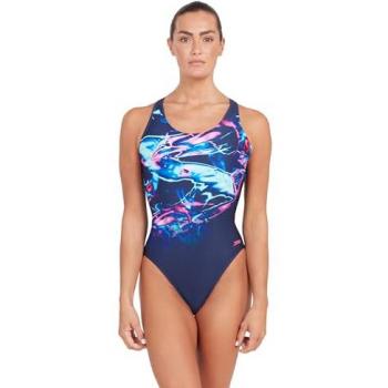 Bañador Zoggs Actionback One Piece Ecolast+ azul rosa mujer - 32