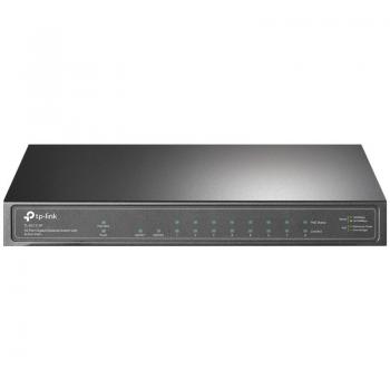 TP-Link TL-SG1210P Unmanaged Gigabit Ethernet Switch with Power over Ethernet (PoE) - 10 Ports, 10/100/1000 Mbps, Grey