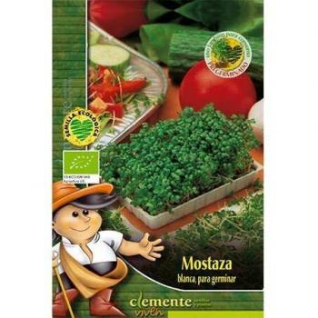 Semillas ecológicas de Mostaza Blanca