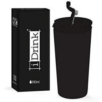 I-Drink - Taza térmica de acero de doble pared 350 ml decorada