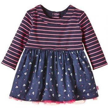 Absorba Indigo Trip-Vestido Bebé-Niñas,, Marine 04, 1 meses