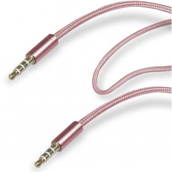 SBS TECABLE35PINK 1m 3.5mm 3.5mm Rosa cable de audio