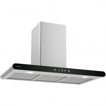 Campana Extractora Klarstein CurveVent 90 cm | 700 m³/h | Táctil | LED | 110 W | Clase A+