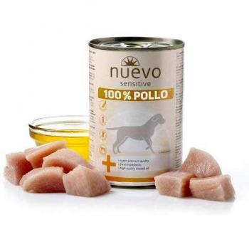 NUEVO Lata Perro SENSITIVE: 100% Pollo, 400 g, Perro