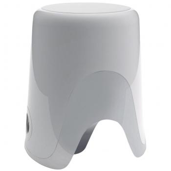 Gedy 70730200900 Taburete contenedor, Blanco