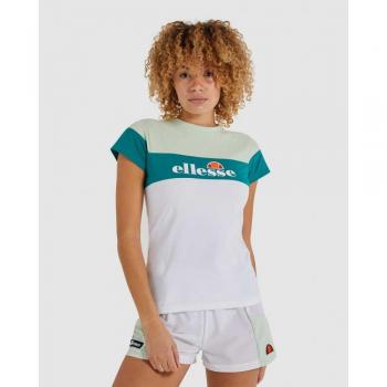Camiseta Chica Ellesse Cake White Green