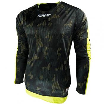 Rinat 2TGJSNAA40-201-219 Jersey de Portero, Unisex Adulto, Negro/Amarillo