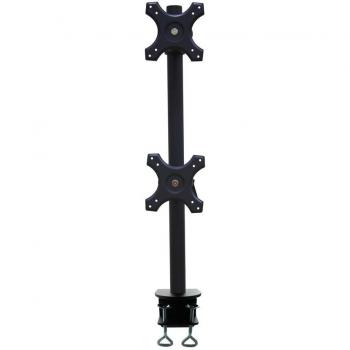 Newstar FPMA-D700DV - Soporte para 2 monitores de hasta 24, negro