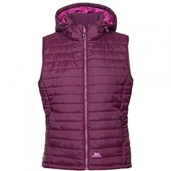 Trespass Womens/Ladies Aretha Padded Hooded Walking Gilet Bodywarmer