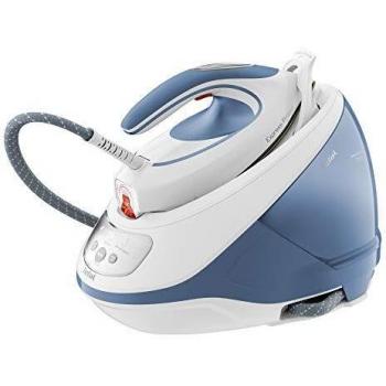 Tefal Express Protect Estación de Planchado de Vapor, Blanco/Azul