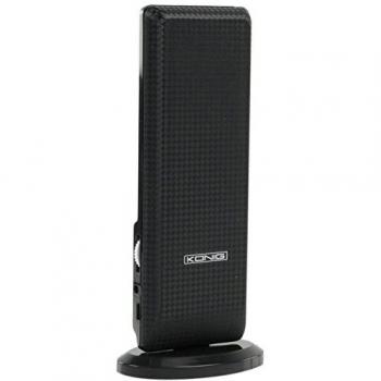 König 28dB Indoor DVB-T Antenna with LTE Filter - Black