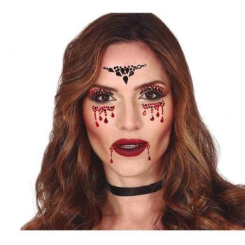 Joyas Faciales Adhesivas de Vampira