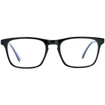 Etnia Barcelona Rochester BKBL Men's Eyeglasses Black Size 52 - Frame Only - Blue Light Block Available