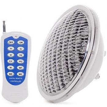 Greenice | Foco de Piscina de LEDs Par 56 25W RGB con Mando | RGB