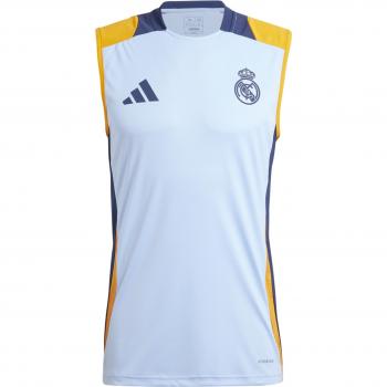 Real Madrid adidas Training Sleeveless Jersey - Blue