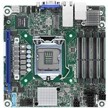 Placa Base ASRock E3C246D4I-2T (Socket LGA 1151, Chipset Intel C246, Mini-ATX)