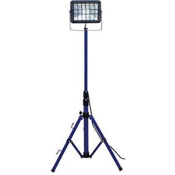 Proyector LED Slimline 30W con trípode, 2500 lm, 5 m de cable, IP65