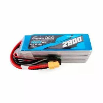 Batería Lipo Gens Ace G-Tech 2800mAh 22.2V 60C 6S1P con conector XT60
