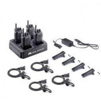 Pack 4 Midland BR02 PRO Z + 4 Auriculares MA-21LKi