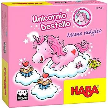 Haba- Unicornio Destello – Memo mágico-ESP Juego de Mesa