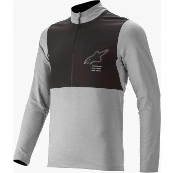 Maillot Alpinestars Nevada Gris/Negro Manga Larga Hombre Talla S