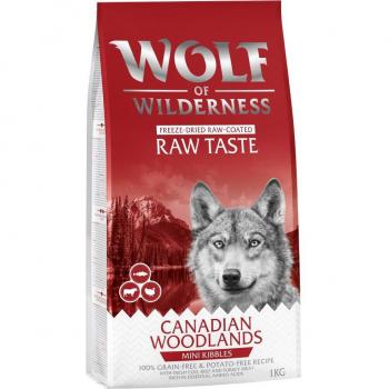 Wolf of Wilderness Mini The Taste Of Canadian Woodlands - 5 x 1 kg