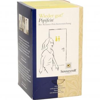 Sonnentor ¡Todo va a ir Bien! Pipifein Té de Hierbas para el Bienestar de la Vejiga 18 Bolsitas Infusoras Organic