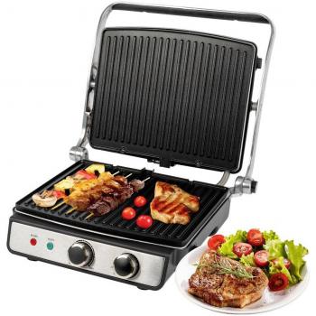 Grill Eléctrico de Contacto ProfiCook PC-KG 1264 Inox 2000W