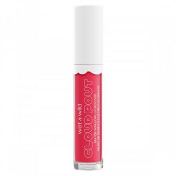 WET N WILD CLOUD POUT LIQUID LIPSTICK - Labios Lip Gloss, Marshmallow Lip Mousse, Fluff You, 1 unidad
