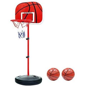 PELLOR Canasta Aro de Baloncesto Ajustable,150CM/170CM Aro de Blaconcesto con Balancesto para Niños y Infantils