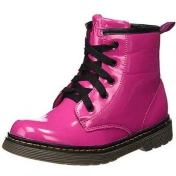 Xti Botin Niña Charol, Zapatos De Cordones Derby, Niñas, Rosa